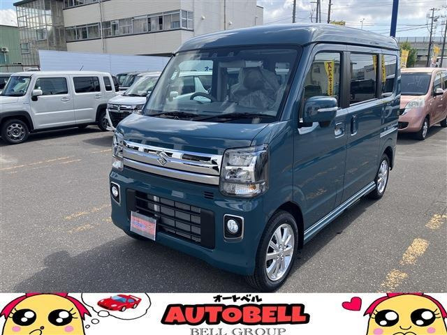 エブリイワゴン(スズキ)PZターボスペシャル ハイルーフ 4WD 届出済未使用車 スズキセーフティS 中古車画像