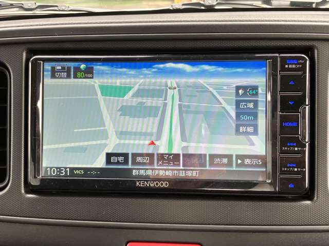 7インチで画面見やすいです