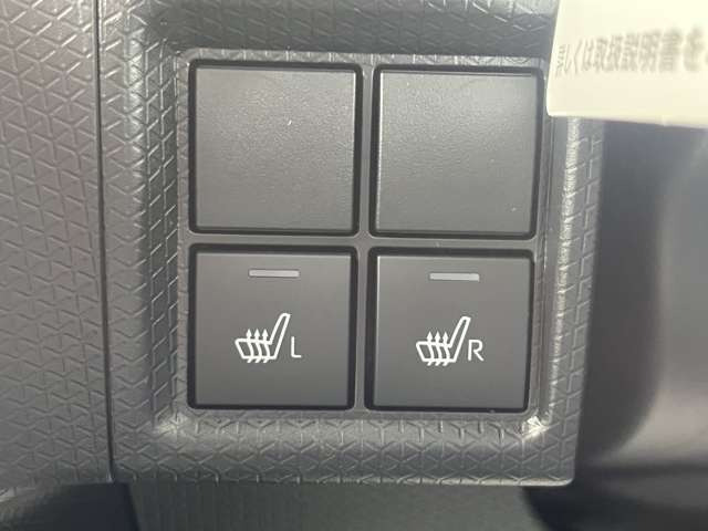 冬場ポカポカ、シートヒーター付き♪