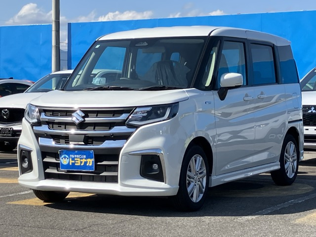 ソリオ(スズキ) 1.2 ハイブリッド(HYBRID) MZ　デュアルセンサーブレーキサポートII 車線 中古車画像