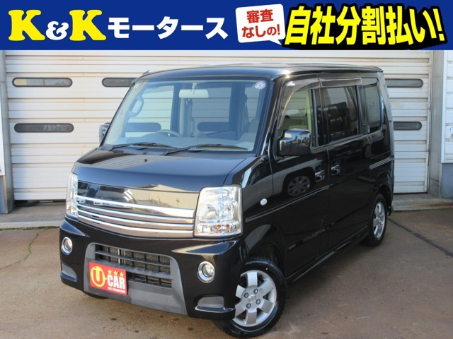 エブリイワゴン(スズキ)PZターボ ディスチャージヘッドランプ 4WD 後期モデル 4WD ターボ車 パワースライ 中古車画像