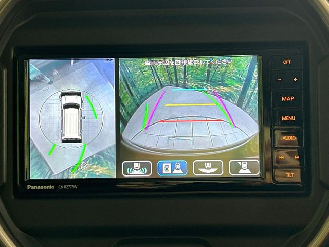 【全方位モニター用カメラ】専用のカメラにより、上から見下ろしたような視点で360度クルマの周囲を確認することができます☆死角部分も確認しやすく、狭い場所での切り返しや駐車もスムーズに行えます。