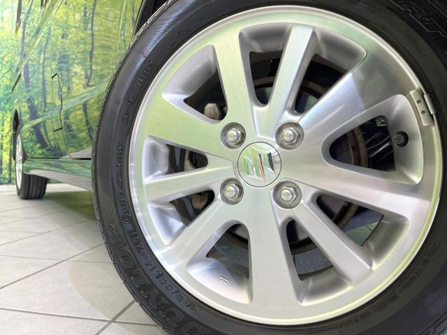 【純正14インチアルミホイール】外観にマッチした純正アルミホイールを装着しております。各種社外アルミホイールや、スタッドレスタイヤも取扱いしております。是非ご相談ください♪