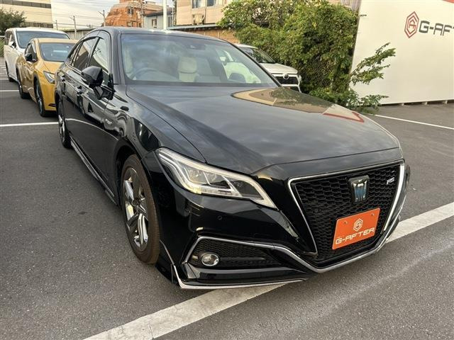 クラウン(トヨタ) ハイブリッド 2.5 RS　サンルーフ/白革シート/純正8型ナビ/地デジ 中古車画像