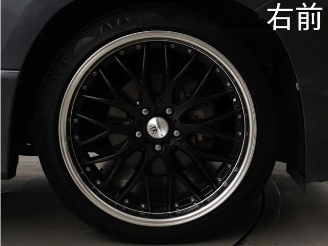 (20インチアルミ&ダウンサス装着)お客様のお好みの新品18インチ、19インチ、20インチホイール装着可能!ヴァルドやワークなどのメーカー品も取り寄せ可能です!