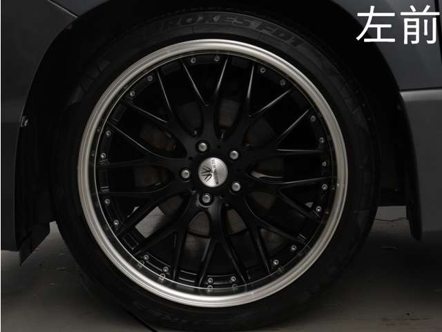 (20インチアルミ&ダウンサス装着)お客様のお好みの新品18インチ、19インチ、20インチホイール装着可能!ヴァルドやワークなどのメーカー品も取り寄せ可能です!