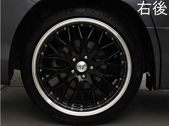 (20インチアルミ&ダウンサス装着)お客様のお好みの新品18インチ、19インチ、20インチホイール装着可能!ヴァルドやワークなどのメーカー品も取り寄せ可能です!