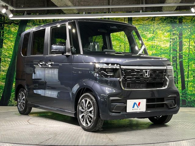 ホンダ★N-BOXカスタム★後期★車検【令和9年7月15日】スチールベルト音あり 無限 JF3/4 N-BOX カスタム 後期 フロントロアスポイラー 塗装済