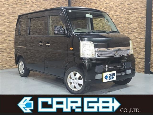 エブリイワゴン(スズキ) PZターボ　両側スライドドア 電動格納ミラー AT CD 中古車画像