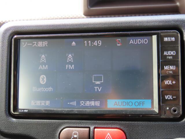 BTオーディオも接続できます(^^♪ 停車中にはTV視聴も可能です♪