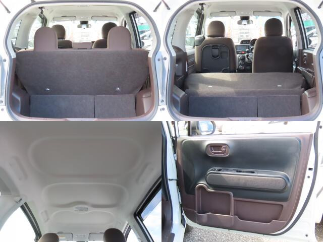 シートを倒せば、ラゲッジスペースがこんなにも広くなりますよ♪