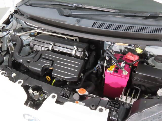 エンジンルームもきれいですよ。機関機構系も良好です。納車前に点検整備も行います。エンジンオイル・オイルフィルター・エアコンフィルター・ワイパーゴムは必ず交換致します(エアコンフィルターは、装着車のみ)