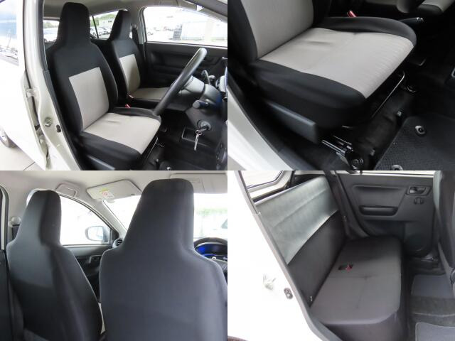 シートも状態良好ですよ。大きな汚れもなく、安心です。座り心地もいいですよ。