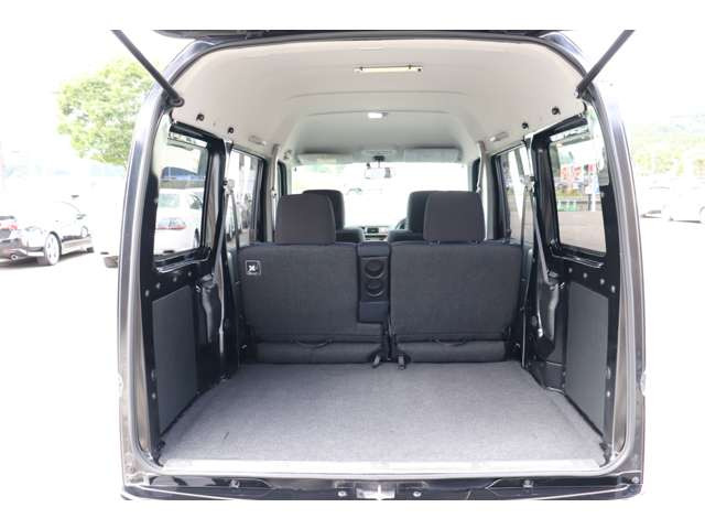 いっぱい荷物積めちゃいますね( ^)o(^ )