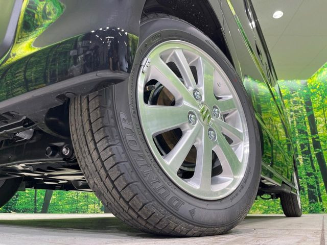 【純正14インチアルミホイール】外観にマッチした純正アルミホイールを装着しております。各種社外アルミホイールや、スタッドレスタイヤも取扱いしております。是非ご相談ください♪