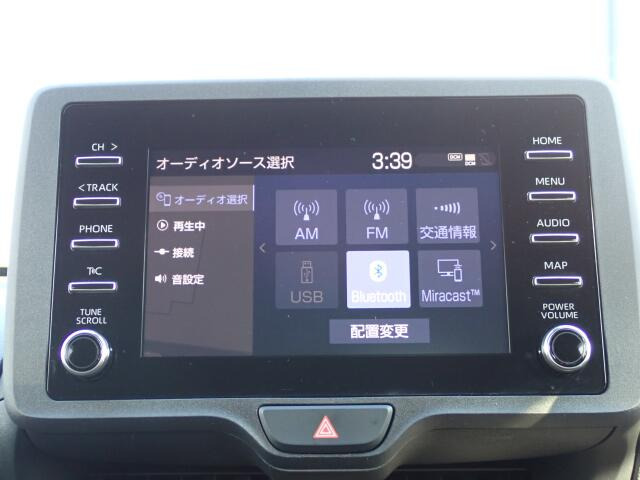 オーディオソースはご覧の通りです。