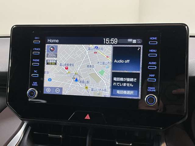 純正ナビ、社外ナビなども取り付け可能です!大きなサイズのナビを付けたい方はお気軽にお尋ねください!!