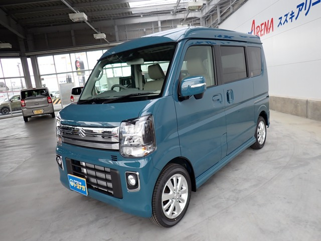 エブリイワゴン(スズキ) PZターボ ハイルーフ LED フォグ シートヒーター 純正14イン 中古車画像