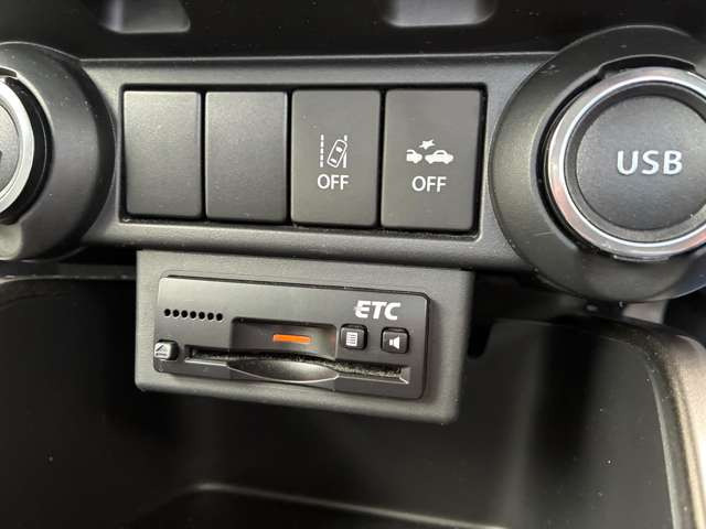 ETC付です。高速道路の出入りもスムーズに行えます。
