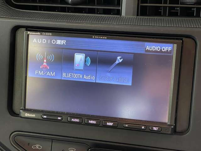 純正ナビ、社外ナビなども取り付け可能です!大きなサイズのナビを付けたい方はお気軽にお尋ねください!!