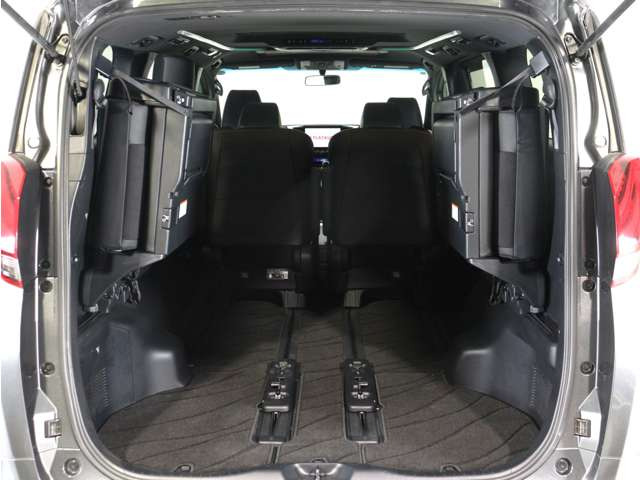 ミニバン最大級のスペース!ご家族、お友達とのキャンプやバーベキューほか、お仕事でも十分な容量が有ります!