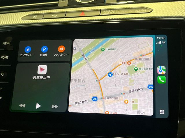●Apple Car Play:スマホとの有線接続で、ナビ・オーディオ再生などスマホのアプリ機能が画面でも使える便利機能です!