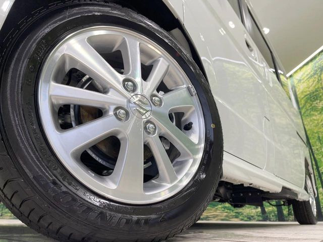 【純正14インチアルミホイール】外観にマッチした純正アルミホイールを装着しております。各種社外アルミホイールや、スタッドレスタイヤも取扱いしております。是非ご相談ください♪