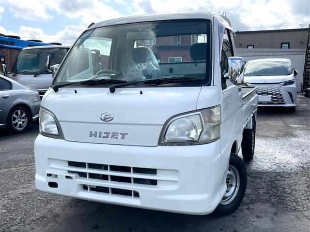 ハイゼットトラック（ダイハツ）エアコン パワステ スペシャル 4WD　3方開 パートタイム4WD 中古車画像