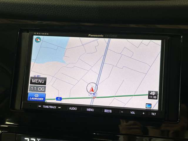 純正ナビ、社外ナビなども取り付け可能です!大きなサイズのナビを付けたい方はお気軽にお尋ねください!!