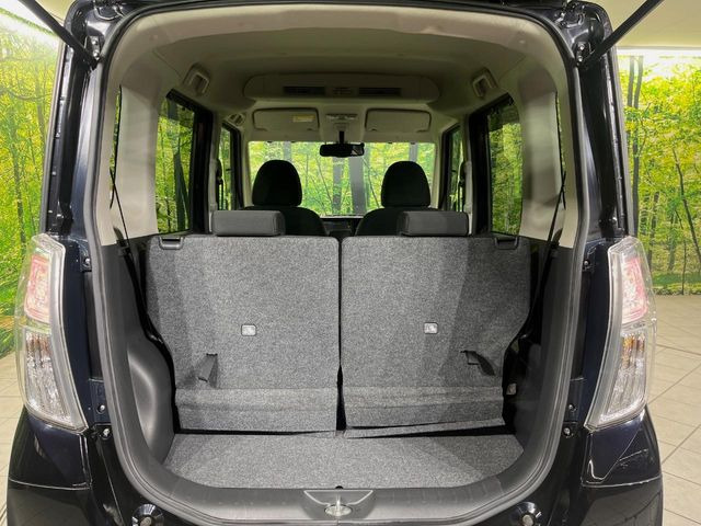 普段のお買い物や通勤、送迎等に十分な荷室スペースを確保しております。セカンドシートを倒すと、大きな荷物の積載も可能です♪