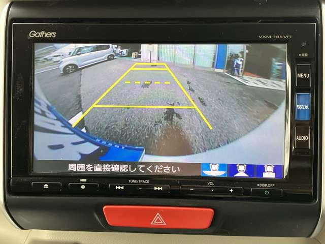 バックカメラ付きとなっております!