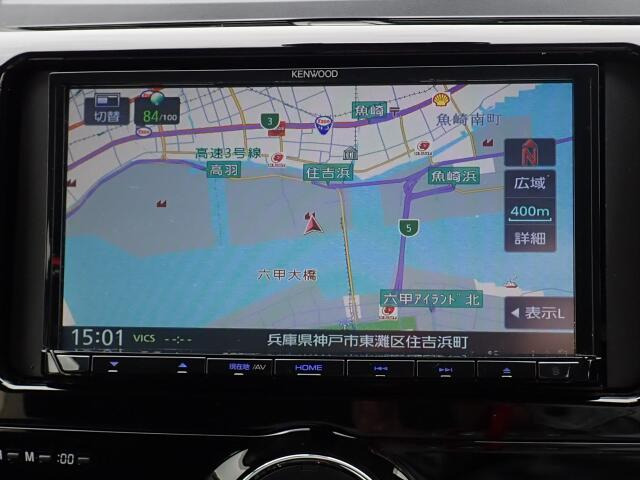 使い易いカーナビは情報量も豊富で使い勝手に優れております♪操作法も簡単なので直ぐにお使い頂けます!(^^)/