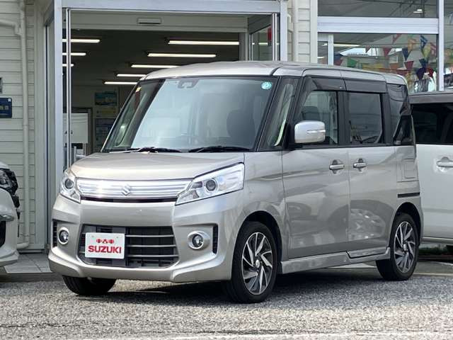 スペーシアカスタムTS レーダーブレーキサポート スマートフォン連携ナビゲーション