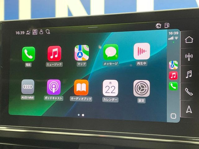 ●AppleCarPlay:10.1インチの大型ディスプレイ!スマホとの有線接続で、ナビ・オーディオ再生などスマホのアプリ機能が画面でも使える便利機能です!