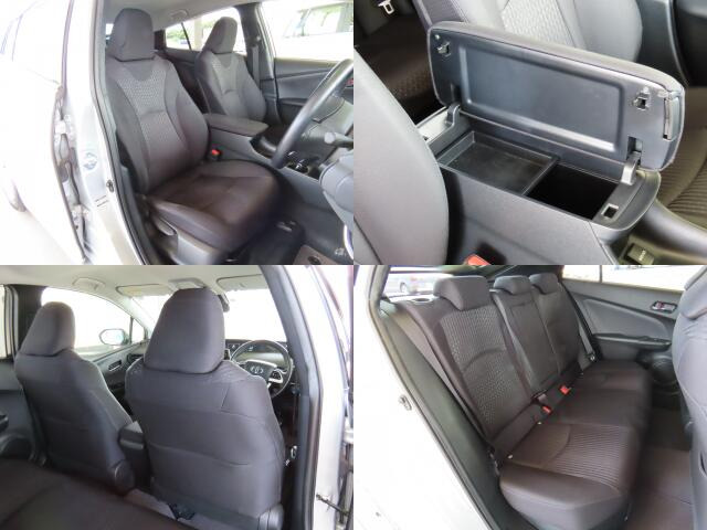 シートも状態良好ですよ。大きな汚れもなく、安心です。座り心地もいいですよ。