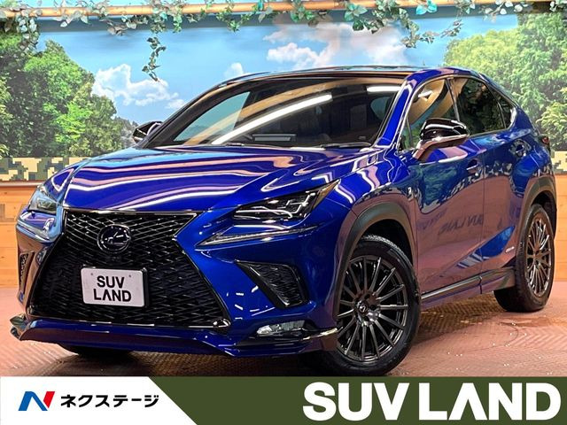 非売品／未開封／新品 レクサス LEXUS NX ミニカー左ハンドルFスポ 青