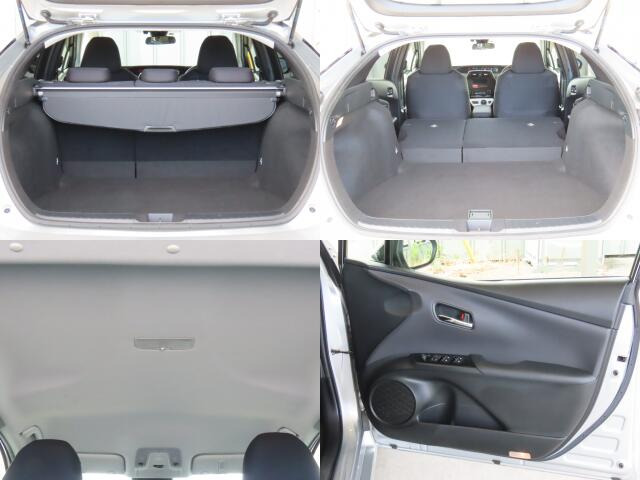 シートを倒せば、ラゲッジスペースがこんなにも広くなりますよ♪