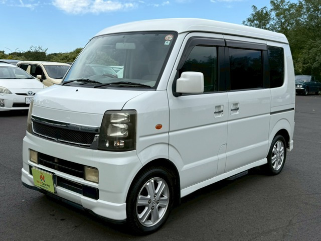 エブリイワゴン(スズキ) PZターボスペシャル ハイルーフ ディスチャージヘッドランプ　車検R9年4月 ナビ フルセグTV 両側電動 中古車画像