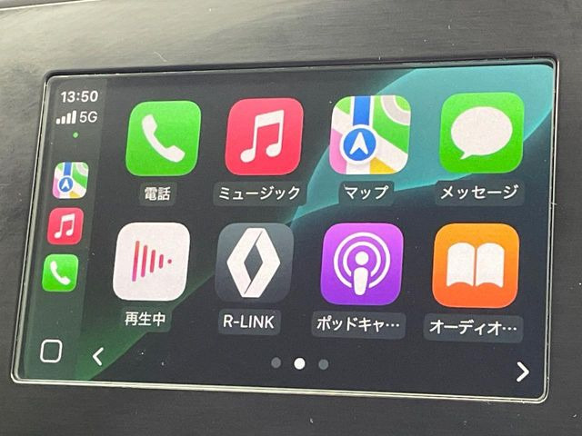 ��AppleCarPlay:�X�}�z�Ƃ̗L���ڑ��ŁA�i�r�E�I�[�f�B�I�Đ��ȂǃX�}�z�̃A�v���@�\����ʂł��g����֗��@�\�ł�!