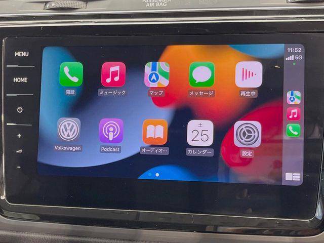 ●Apple Car Play:スマホとの有線接続で、ナビ・オーディオ再生などスマホのアプリ機能が画面でも使える便利機能です!