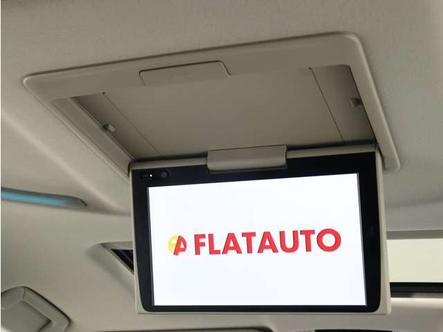 【後席モニター!】フリップダウンモニター完備!お子さまも映像を見ながら、快適に楽しくお過ごしいただけます♪ミニバンでは欠かせない大人気装備です!!