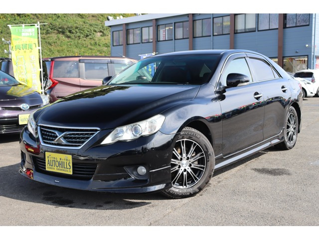 マークX（トヨタ）2.5 250G Four ブラックリミテッド 4WD　車検整備付 1ヶ月or1000km保証付 4WD ス 中古車画像