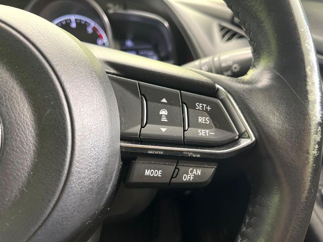 【マツダ・レーダークルーズコントロール】高速道路での長距離走行が楽に!自動で速度を保つクルーズコントロールが、衝突軽減システムと連携し、前方の車両を感知して車間を保つように速度調節してくれます!!