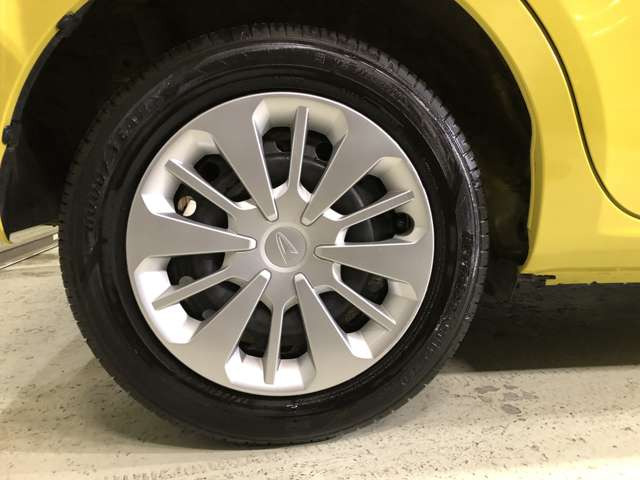 ホイールだけでも車のイメージがかなり変わりますね。