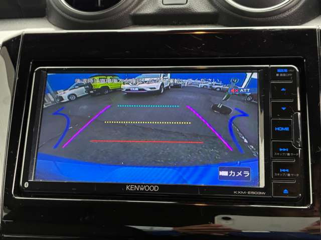 ���o�b�N�J�����������V�t�g���o�[���uR�v�̈ʒu�ɂ���ƁA�����I�Ɍ���̗l�q���J���[�摜�ŕ\���B�o�b�N�̍ۂ̈��S�������߂܂���