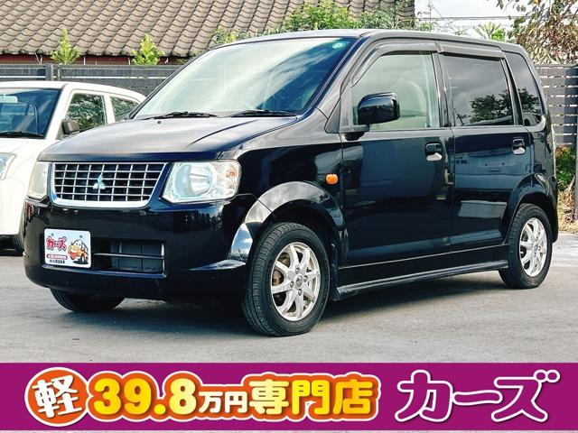 eKワゴン(三菱) M　鉄板キー エアコン 社外アルミ 中古車画像
