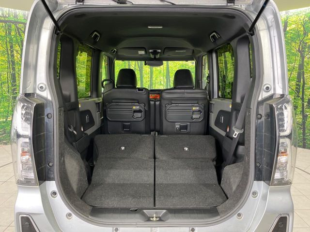 普段のお買い物や通勤、送迎等に十分な荷室スペースを確保しております。セカンドシートを倒すと、大きな荷物の積載も可能です♪