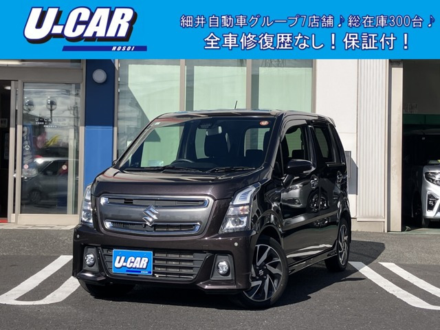 ワゴンRスティングレー(スズキ) 25周年記念車 ハイブリッド(HYBRID) Xリミテッド　純正ナビ 全方位モニター 中古車画像