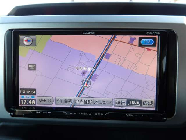 ナビゲーション&フルセグTVです!目的地までしっかり案内してくれるナビ。初めての道も安心して運転ができますね☆Bluetoothに接続すれば毎日の運転がさらに楽しくなりますね★