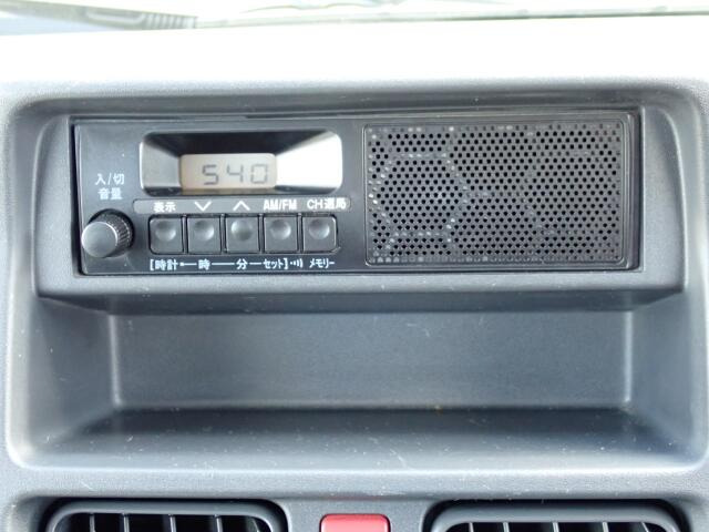 ラジオが付いてます。